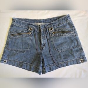 Vintage Y2K Denim Jean Shorts Size 8 10 Medium